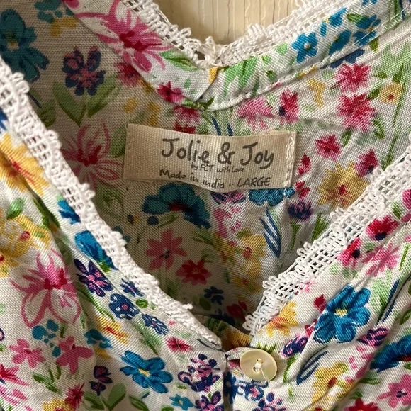 NWT JOLIE AND JOY SUMMER DRESS SIZE LARGE - Picture 3 of 4